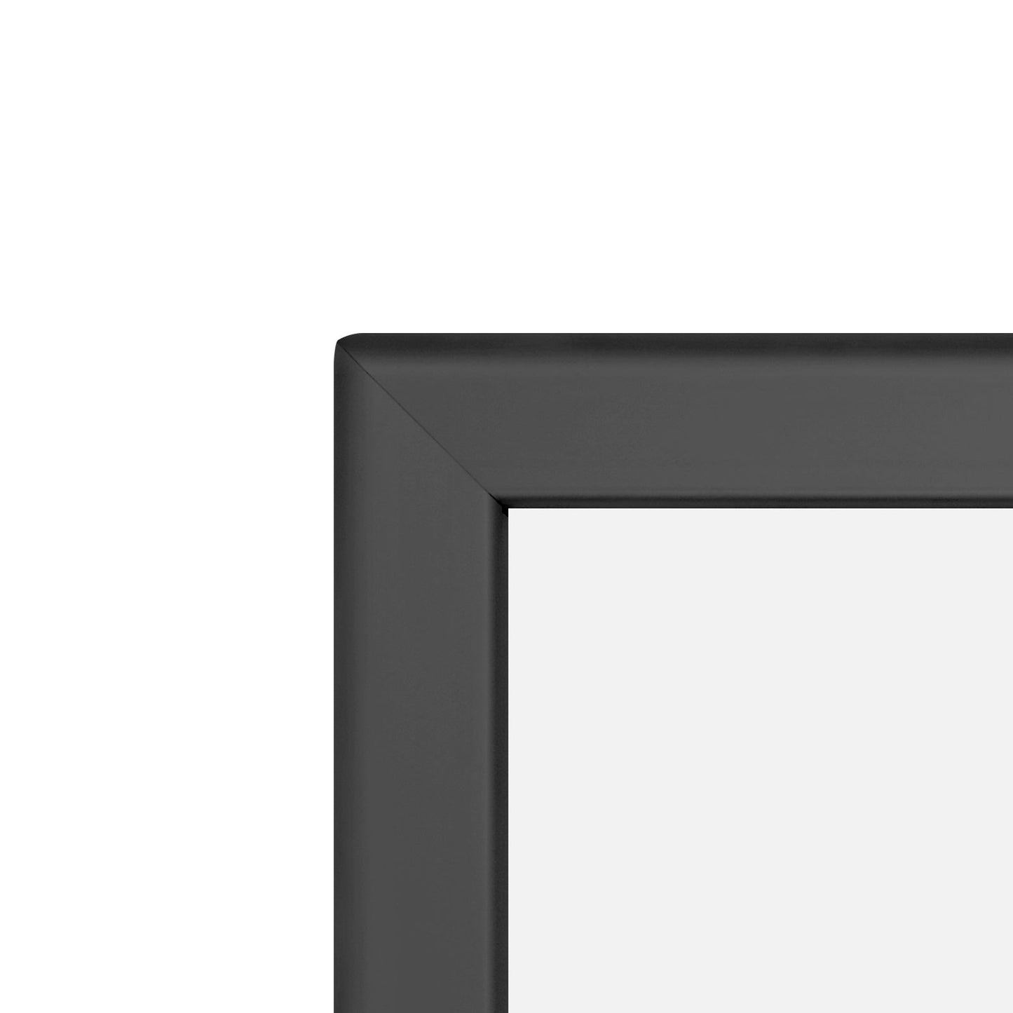 18x24 Black TRADEframe Locking - 1.25" Profile - Snap Frames Direct