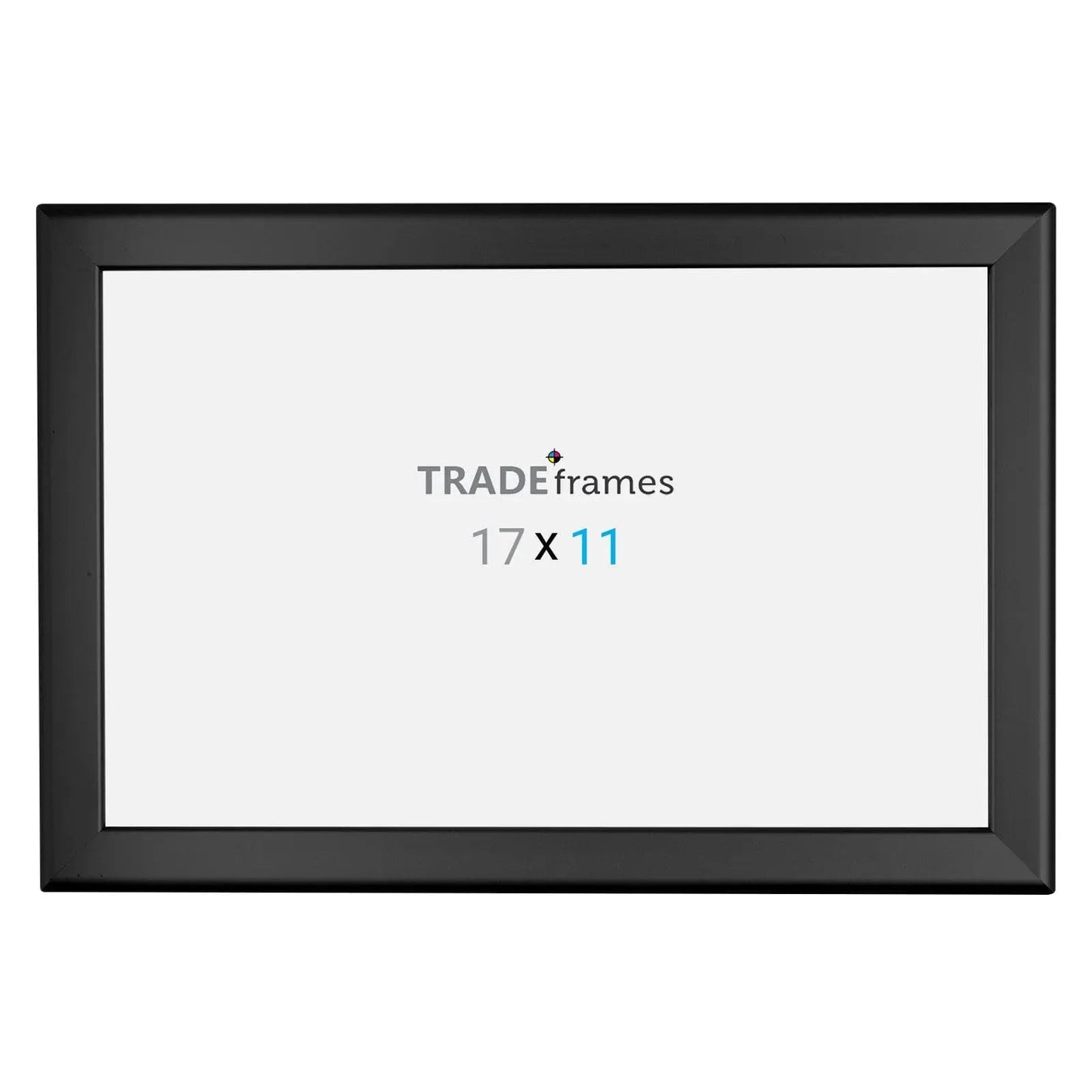 11x17 Inches Black Snap Frame - 1.25" Profile - Snap Frames Direct