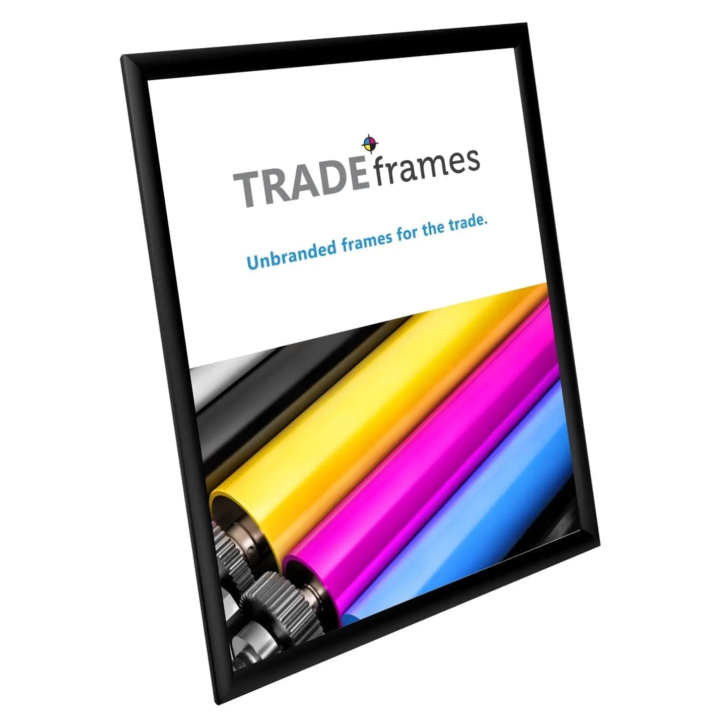 18x24 Inches Black Snap Frame - 1" Profile - Snap Frames Direct