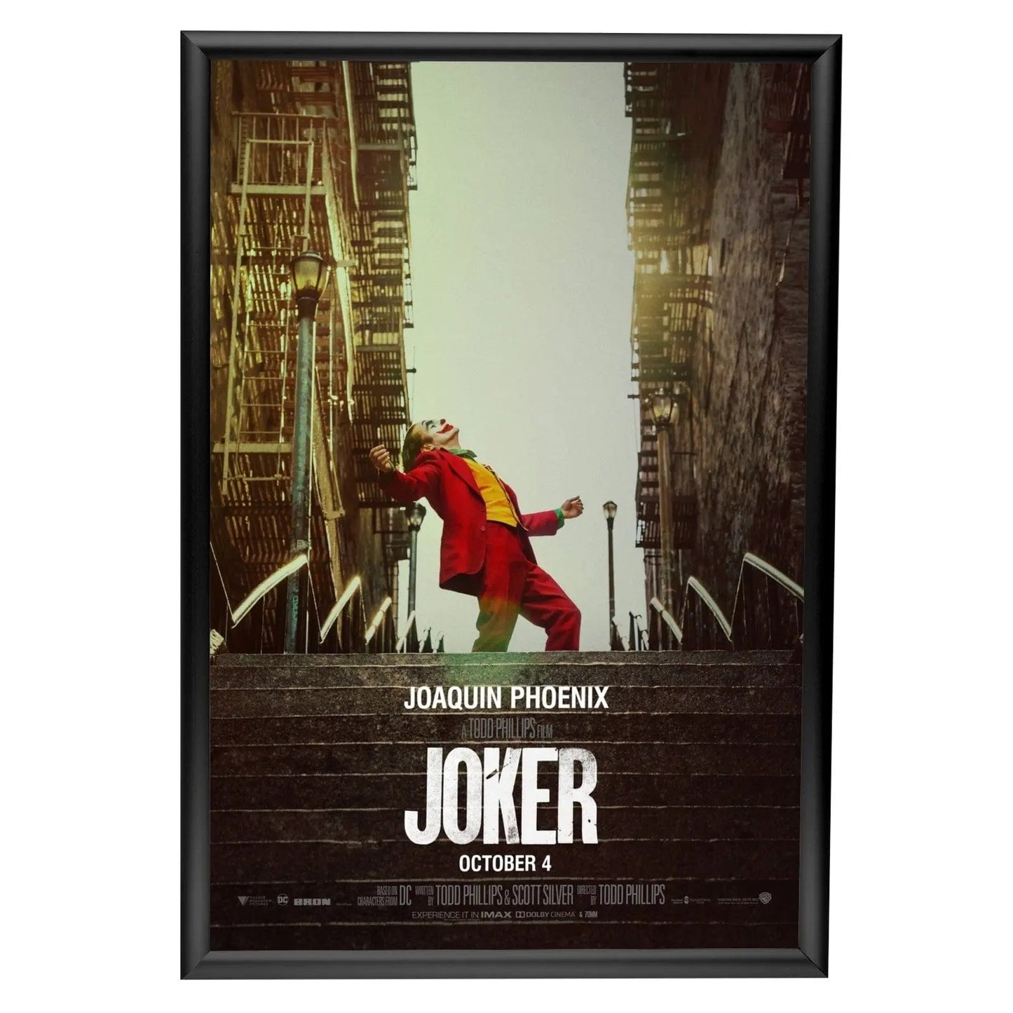 24x36 Black Poster Frame 1 Inch - Snap Frames Direct