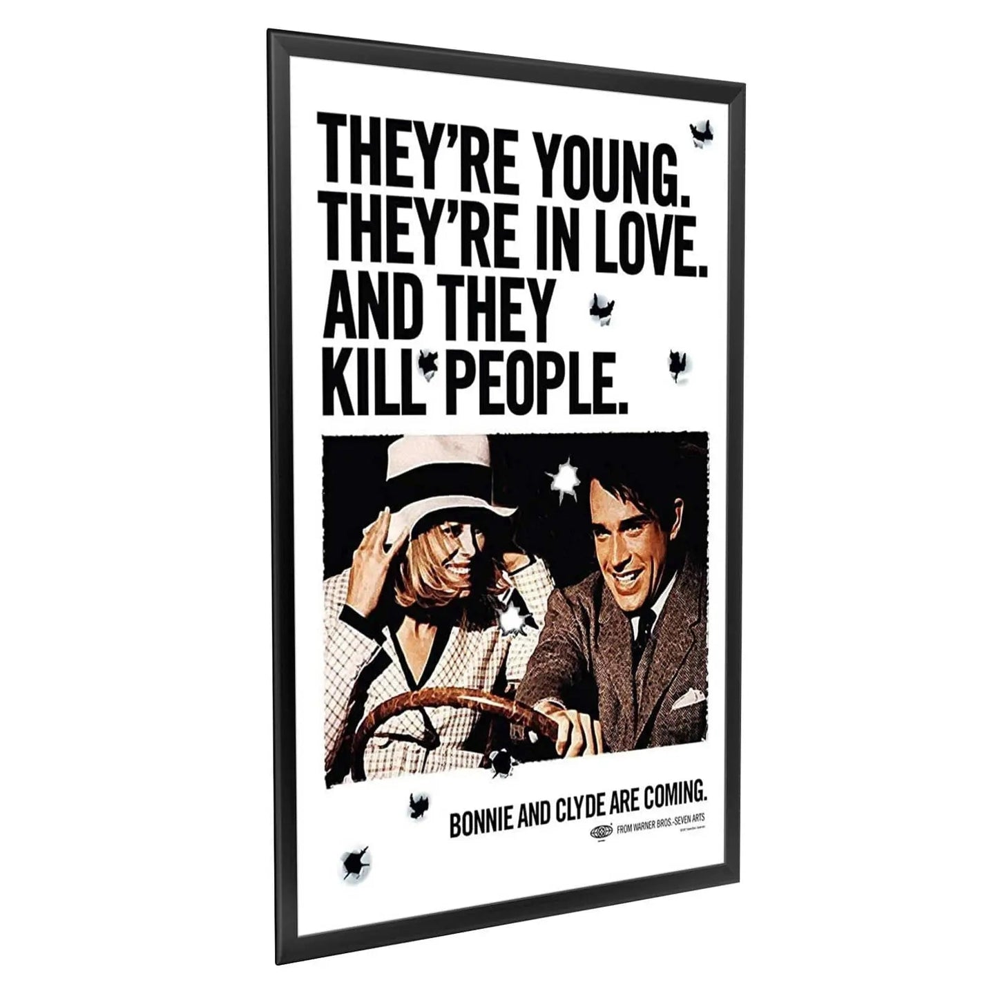 27x41 Inches Black Snap Frame - 1.25" Profile - Snap Frames Direct