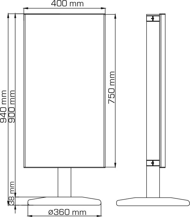Barrier Delta Directory Sign