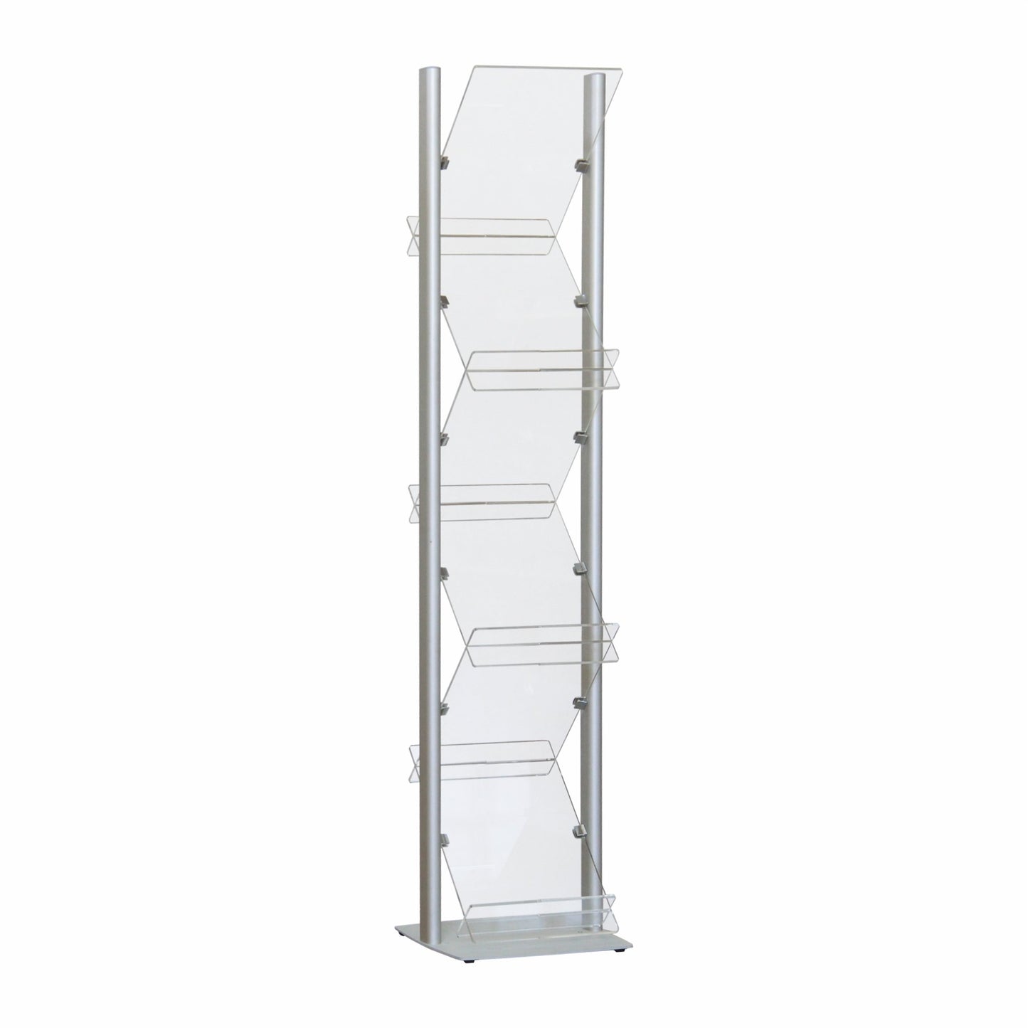 Zigzag Brochure Stand - Double Leg