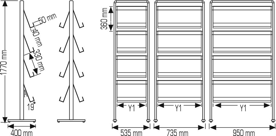 Classic Brochure Stands