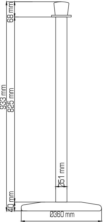 Classic Rope Stanchions - Lite