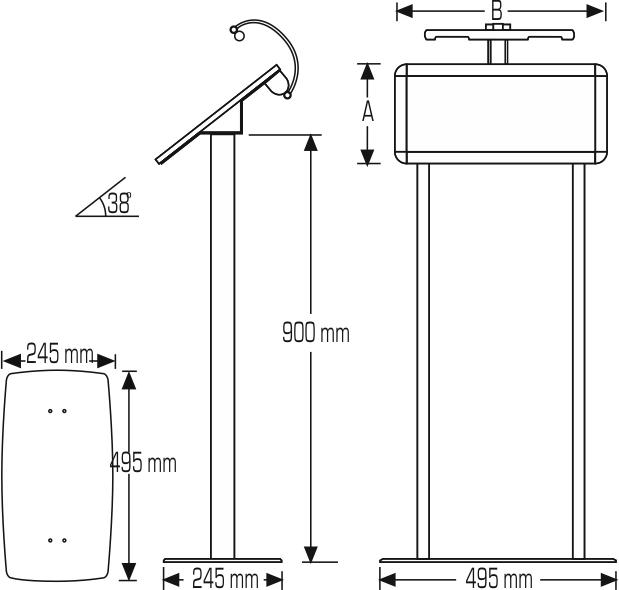 Classic Menuboard - with Light