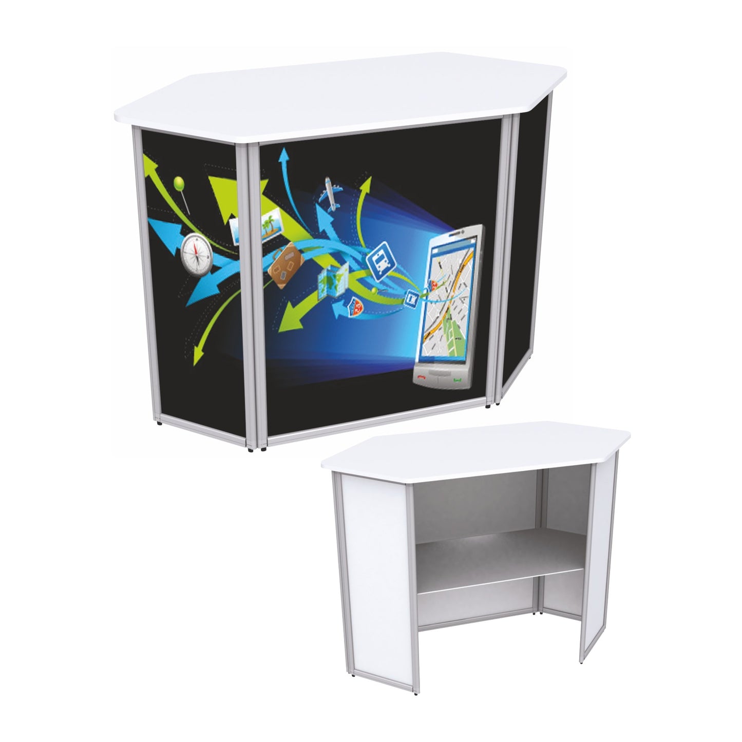 Folding Counter Hexagonal