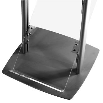 Portable Zig Zag Brochure Stands