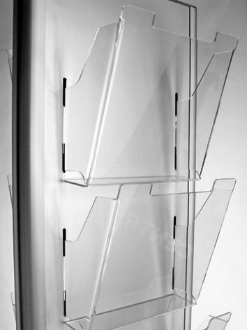 Totem Brochure Stand - 2 Sided