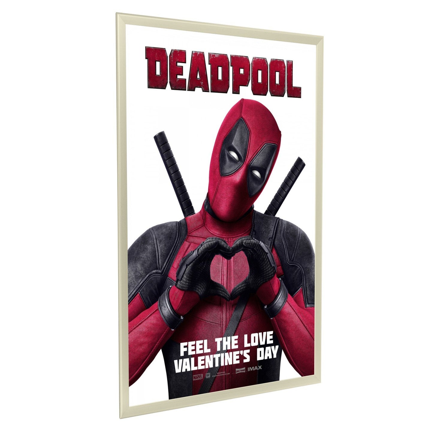 68.58 x 101.60 cm Cream Movie Poster Frame 32MM SnapeZo®