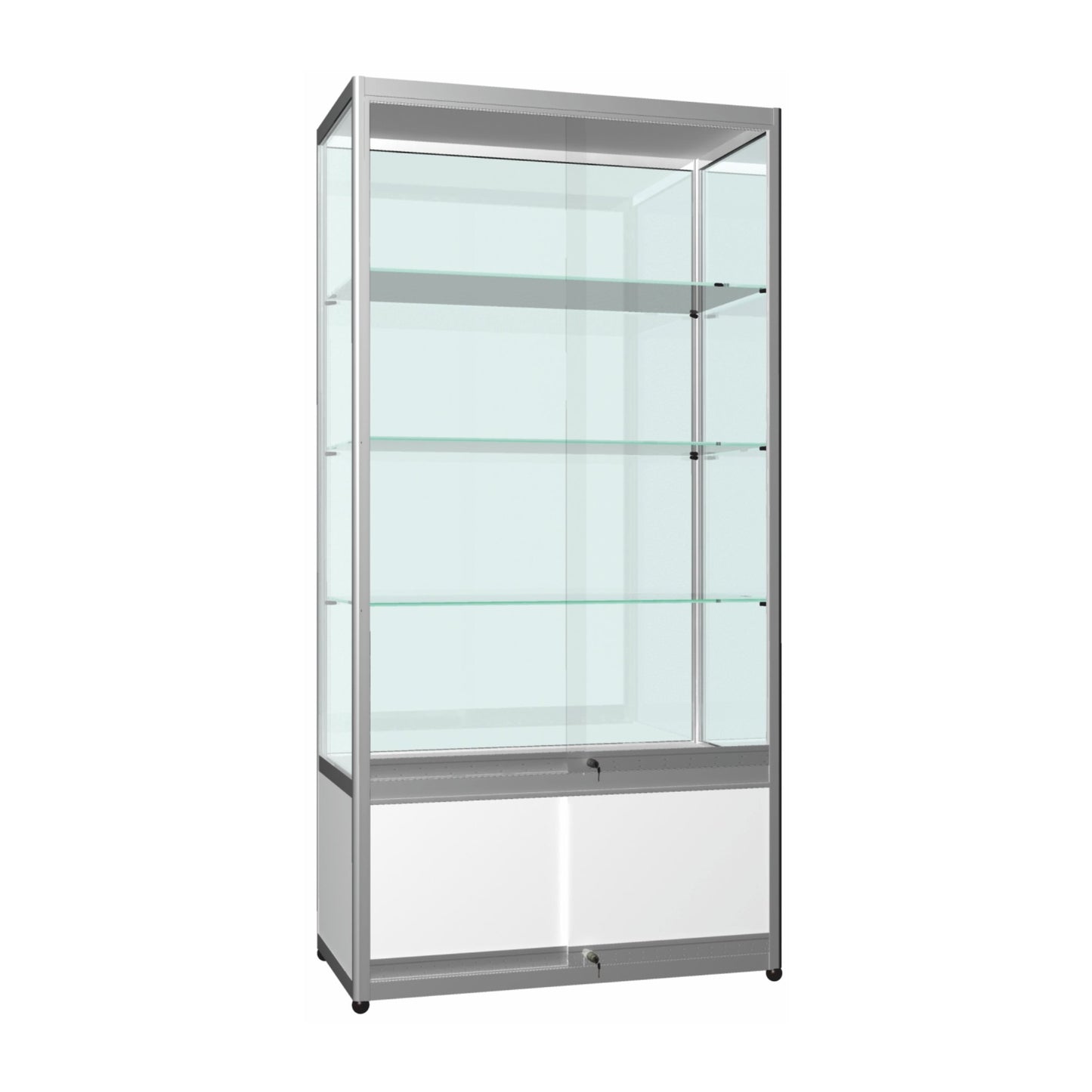 Tower Showcase - Sliding Doors with Storage