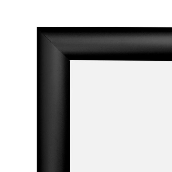 12x36 Black Snap Frame - 1" Profile - Snap Frames Direct