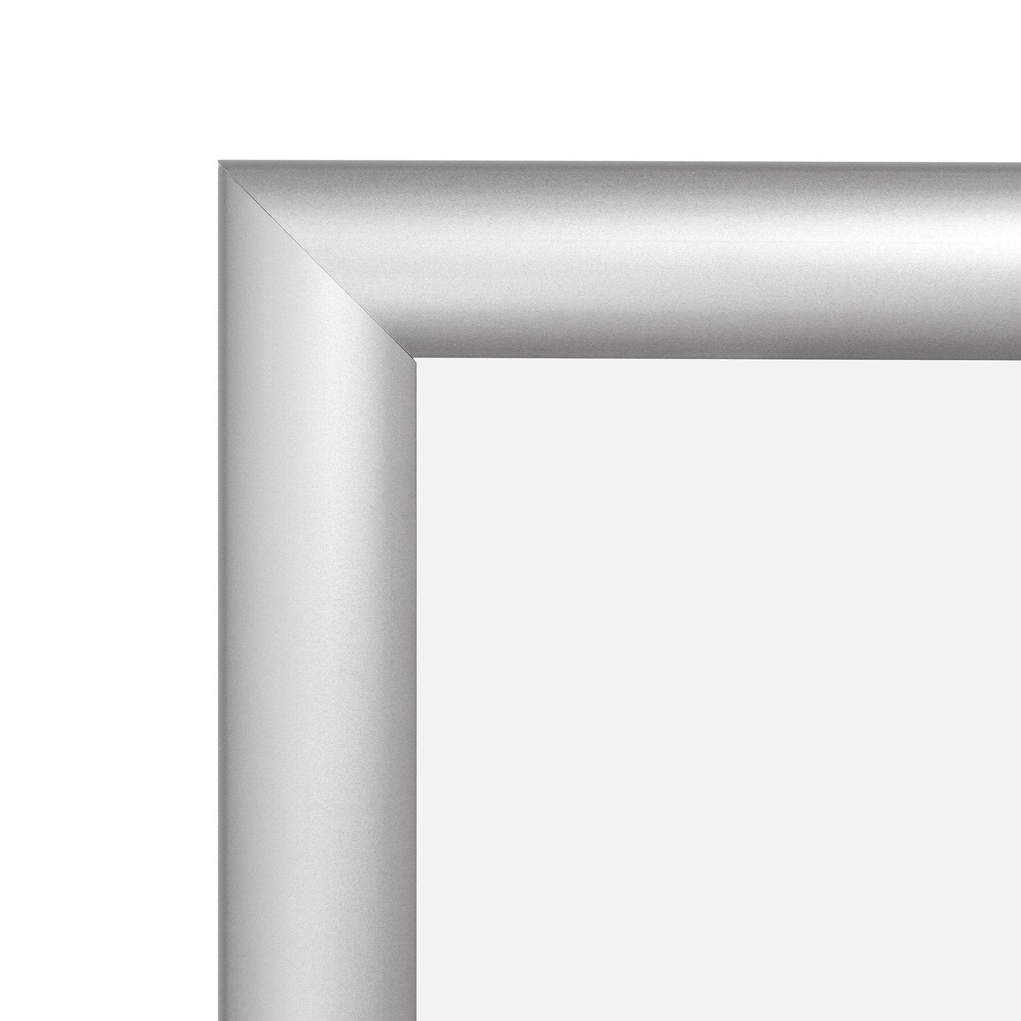 12x36 Silver Snap Frame - 1" Profile - Snap Frames Direct
