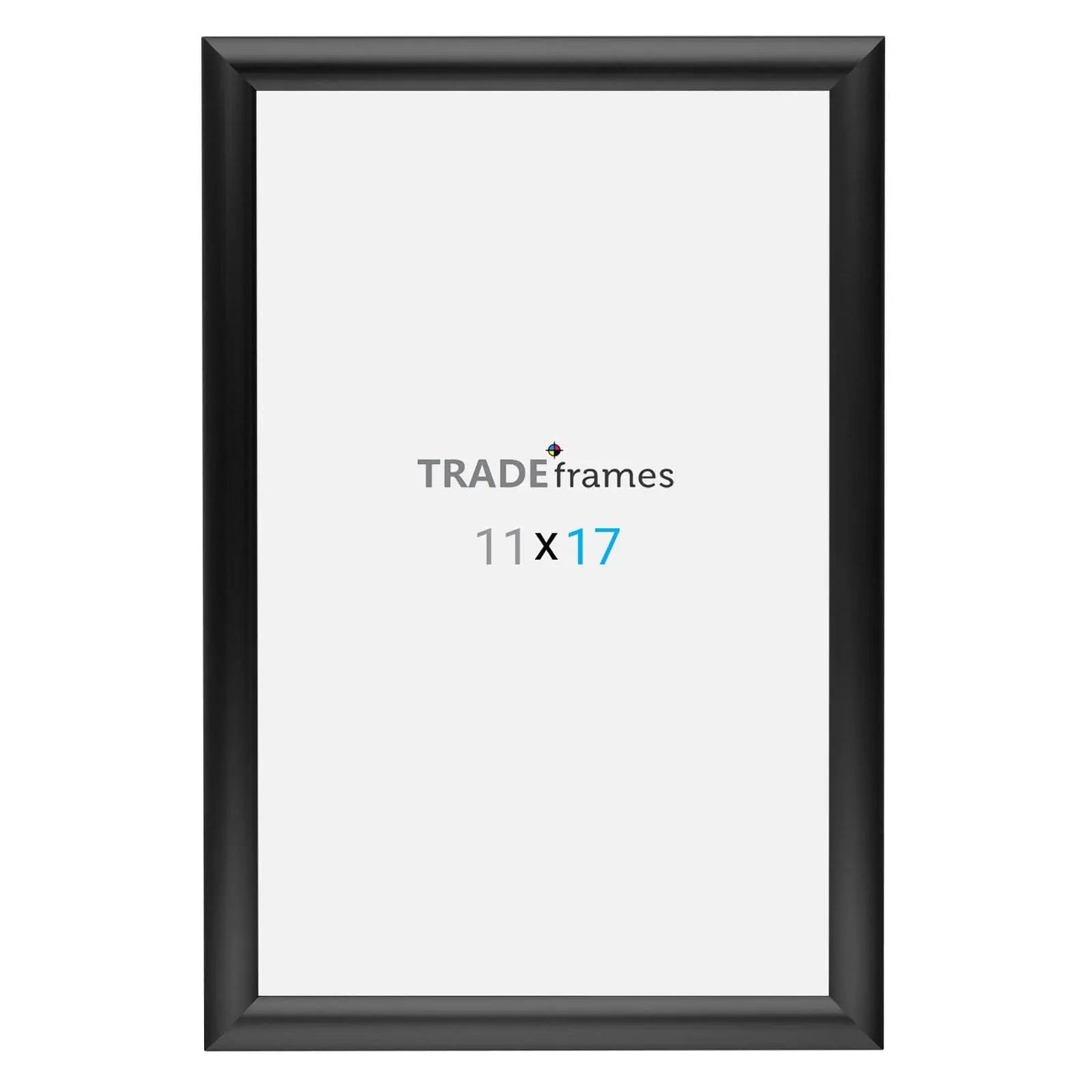 11x17 Inches Black Snap Frame - 1" Profile - Snap Frames Direct