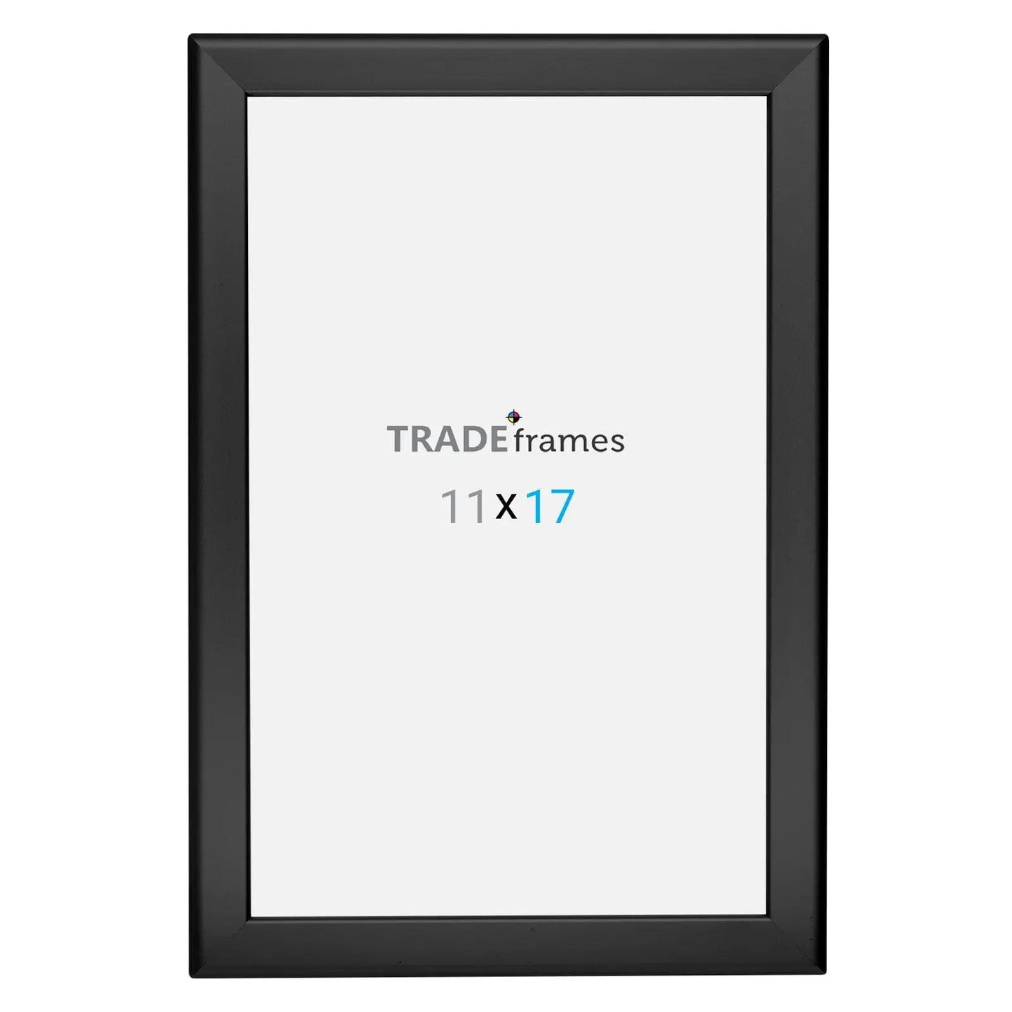 11x17 Inches Black Snap Frame - 1.25" Profile - Snap Frames Direct