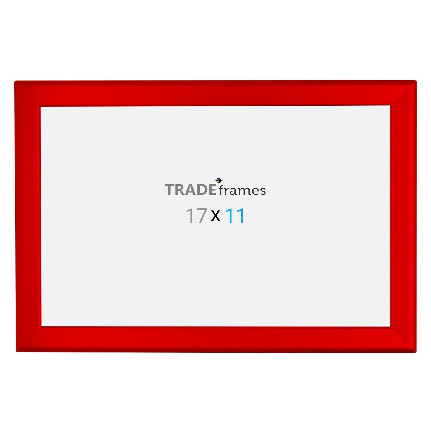 11x17  TRADEframe Red Snap Frame 11x17 - 1.25 inch profile - Snap Frames Direct