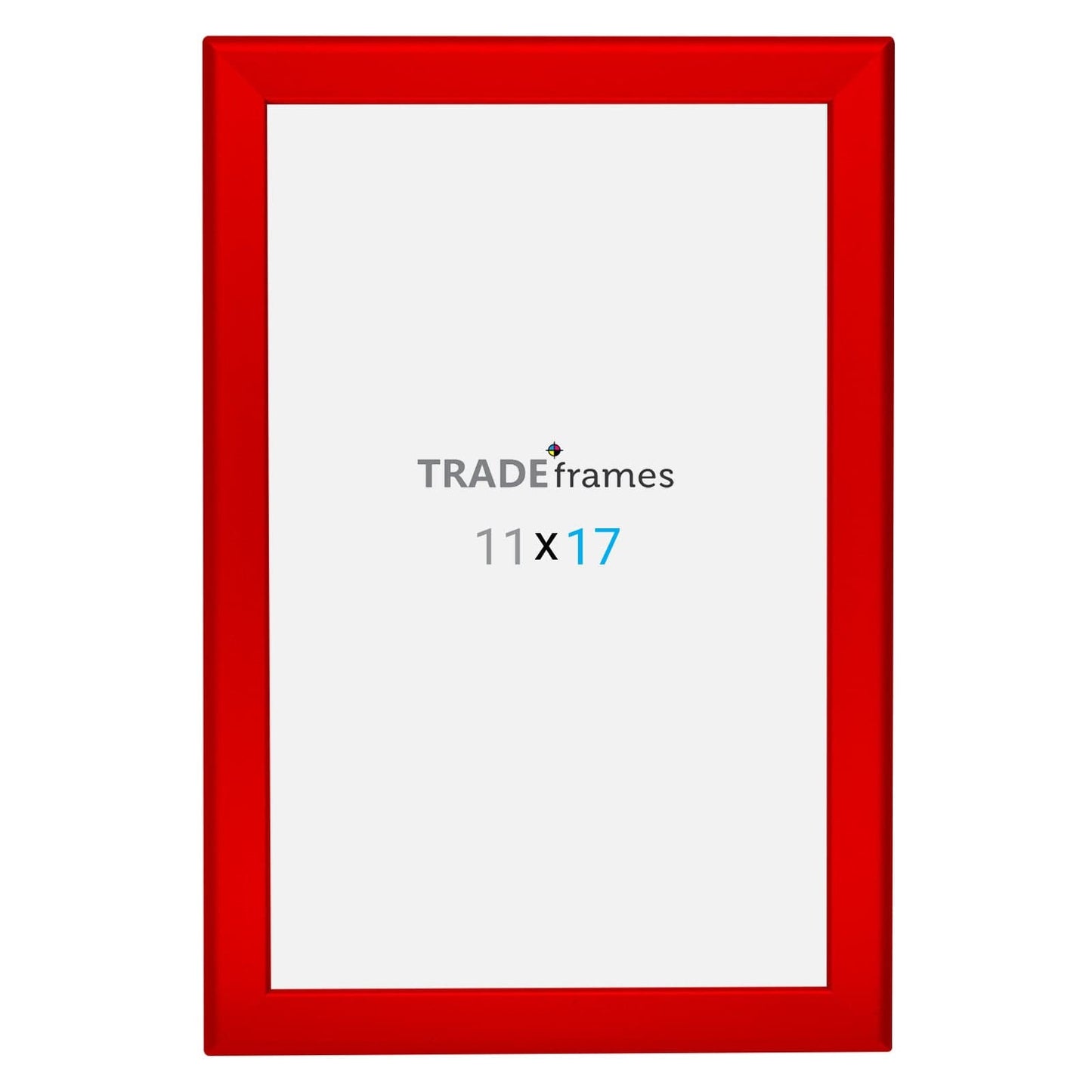 11x17  TRADEframe Red Snap Frame 11x17 - 1.25 inch profile - Snap Frames Direct