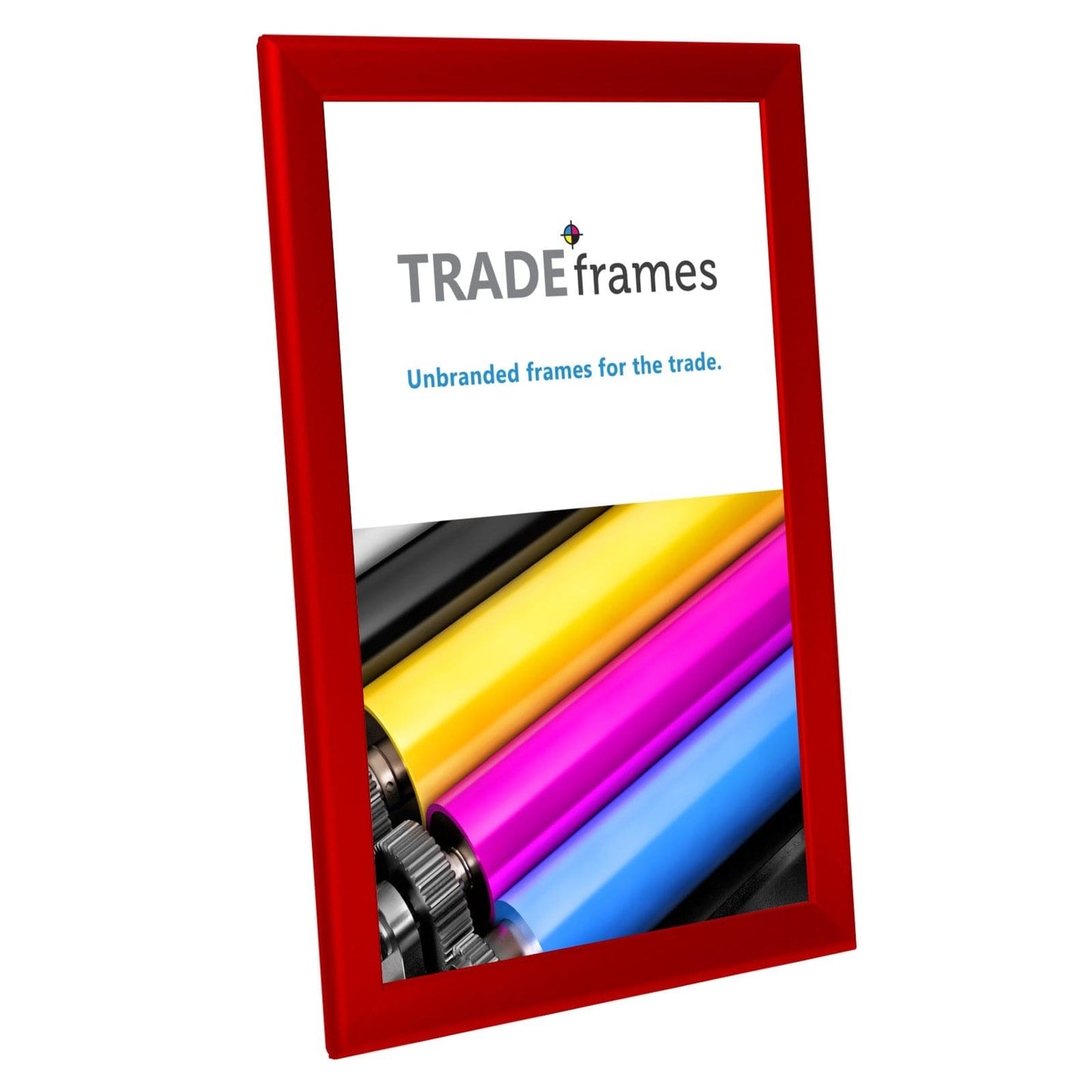 11x17  TRADEframe Red Snap Frame 11x17 - 1.25 inch profile - Snap Frames Direct