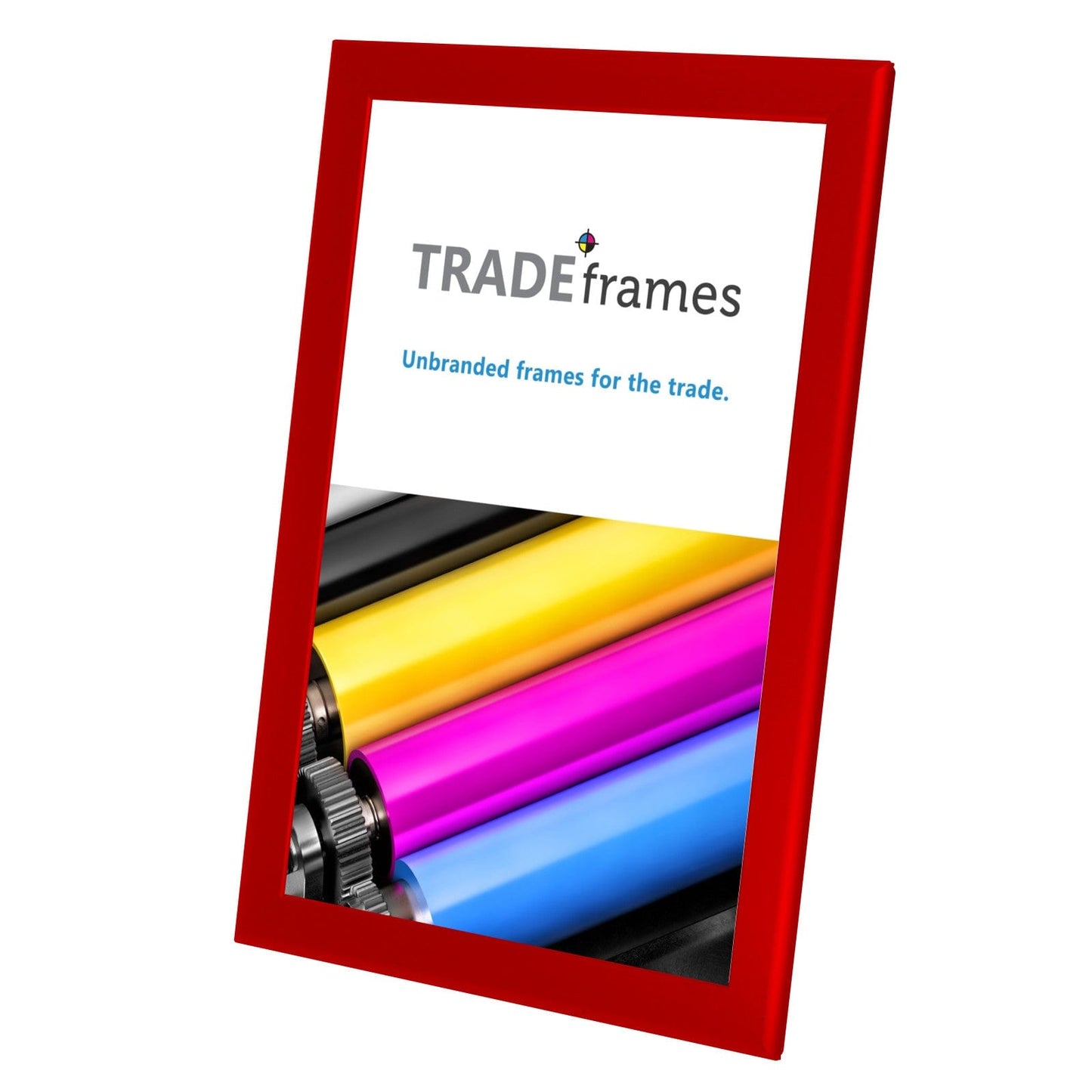 11x17  TRADEframe Red Snap Frame 11x17 - 1.25 inch profile - Snap Frames Direct