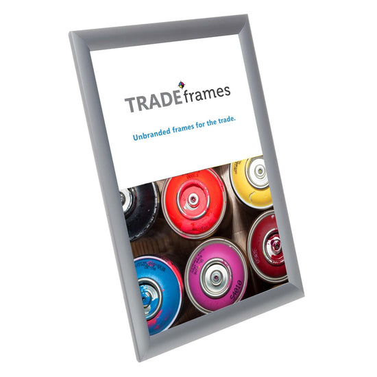 8.5x14 Silver Snap Frame - 1" Profile - Snap Frames Direct