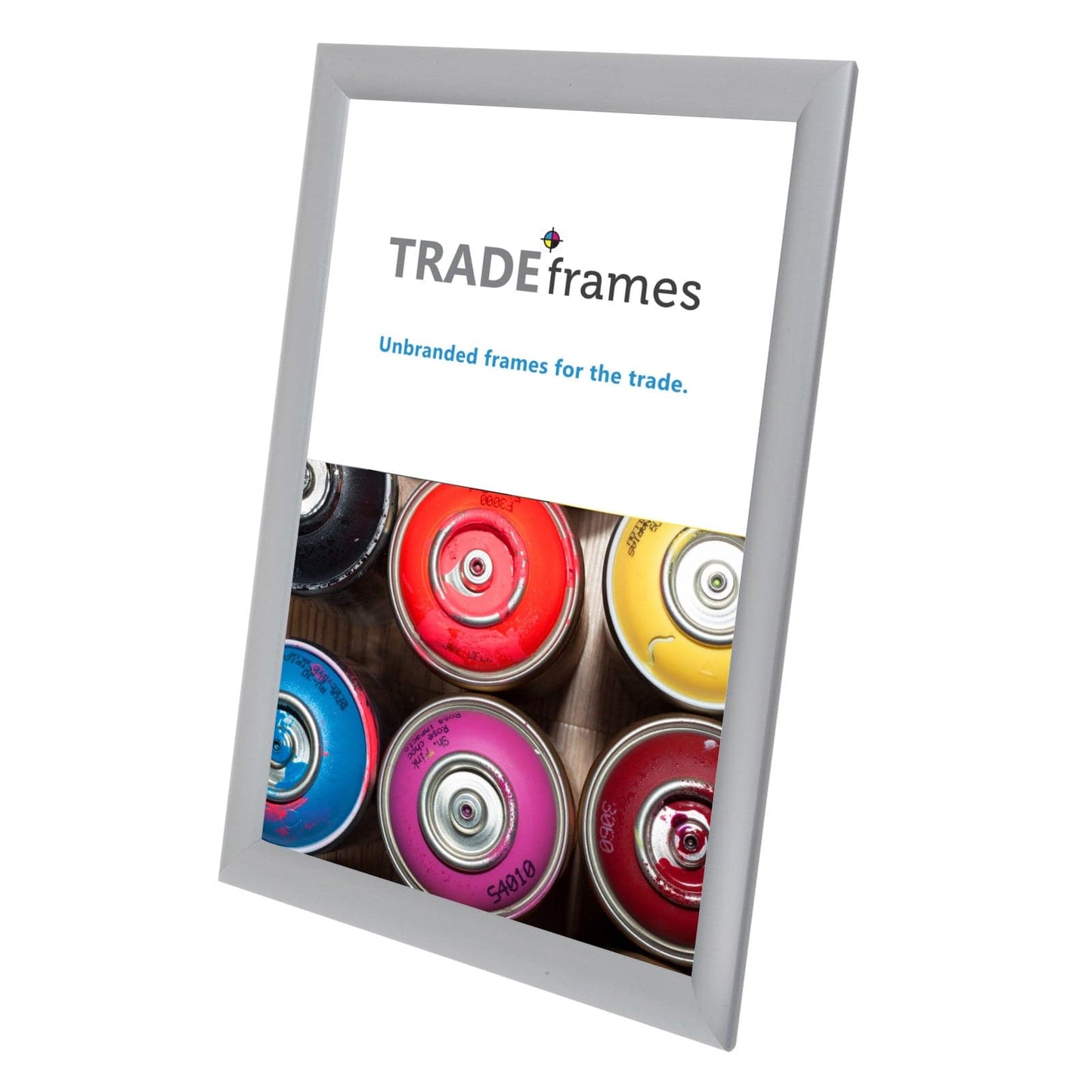 8.5x14 Silver Snap Frame - 1" Profile - Snap Frames Direct