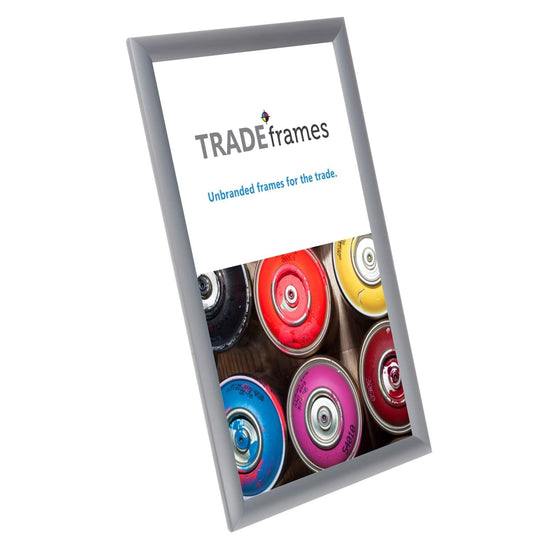 11x17 Inches Silver Snap Frame - 1" Profile - Snap Frames Direct