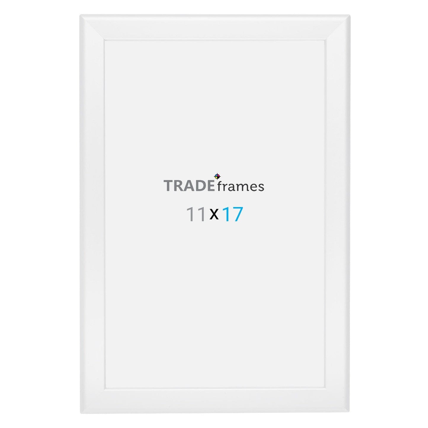 11x17 TRADEframe White Snap Frame 11x17 - 1.25 inch profile - Snap Frames Direct