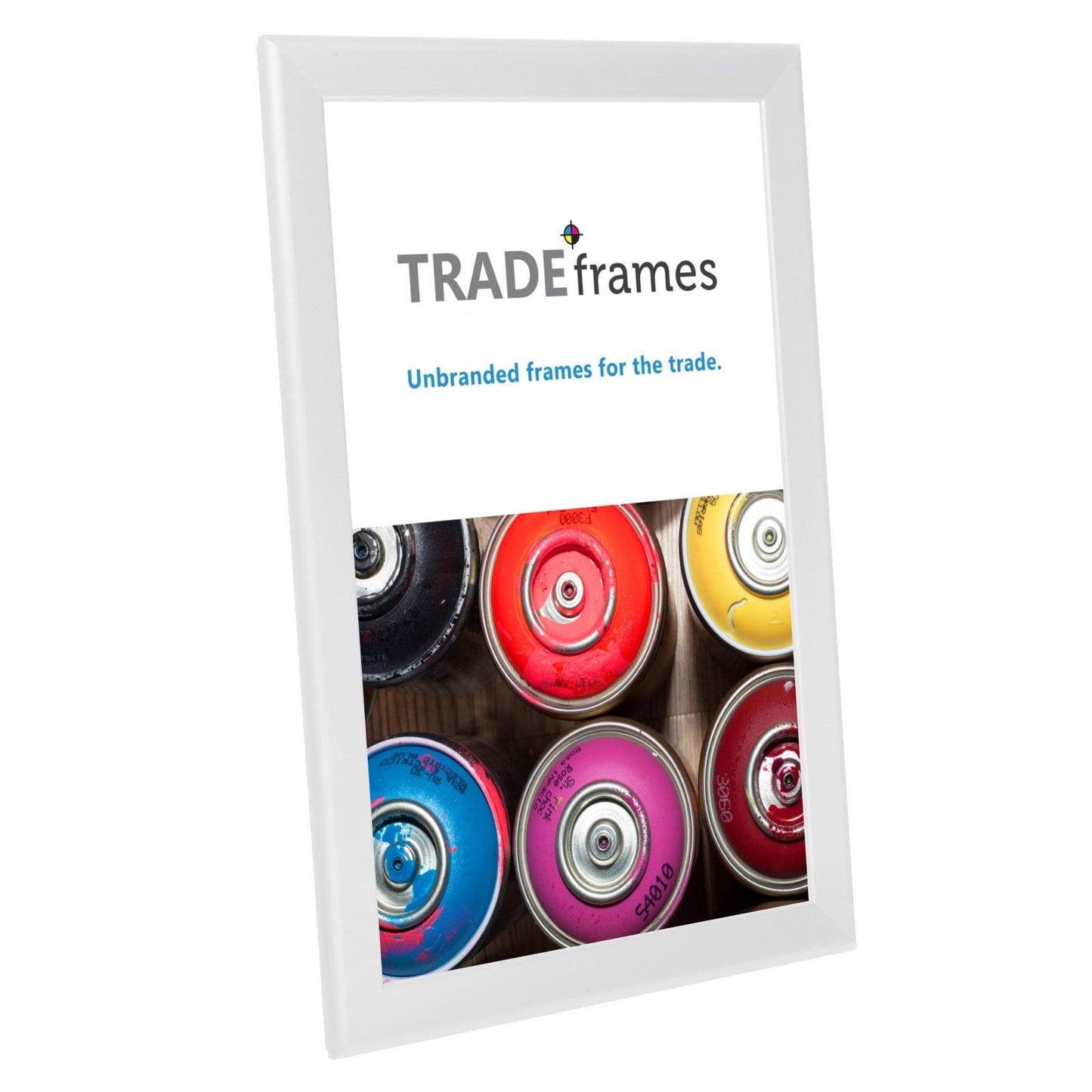 11x17 TRADEframe White Snap Frame 11x17 - 1.25 inch profile - Snap Frames Direct