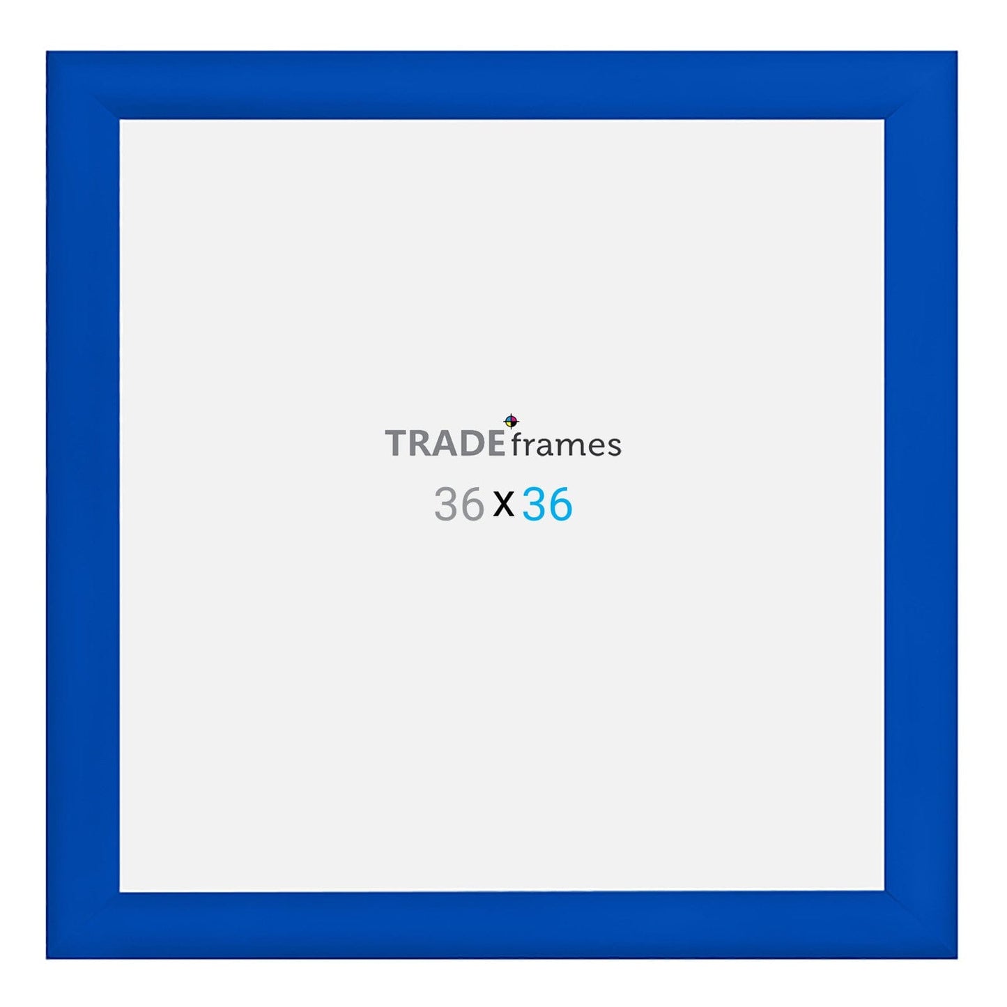 36x36  TRADEframe Blue Snap Frame 36x36 - 1.2 inch profile - Snap Frames Direct