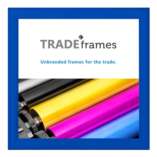 36x36  TRADEframe Blue Snap Frame 36x36 - 1.2 inch profile - Snap Frames Direct