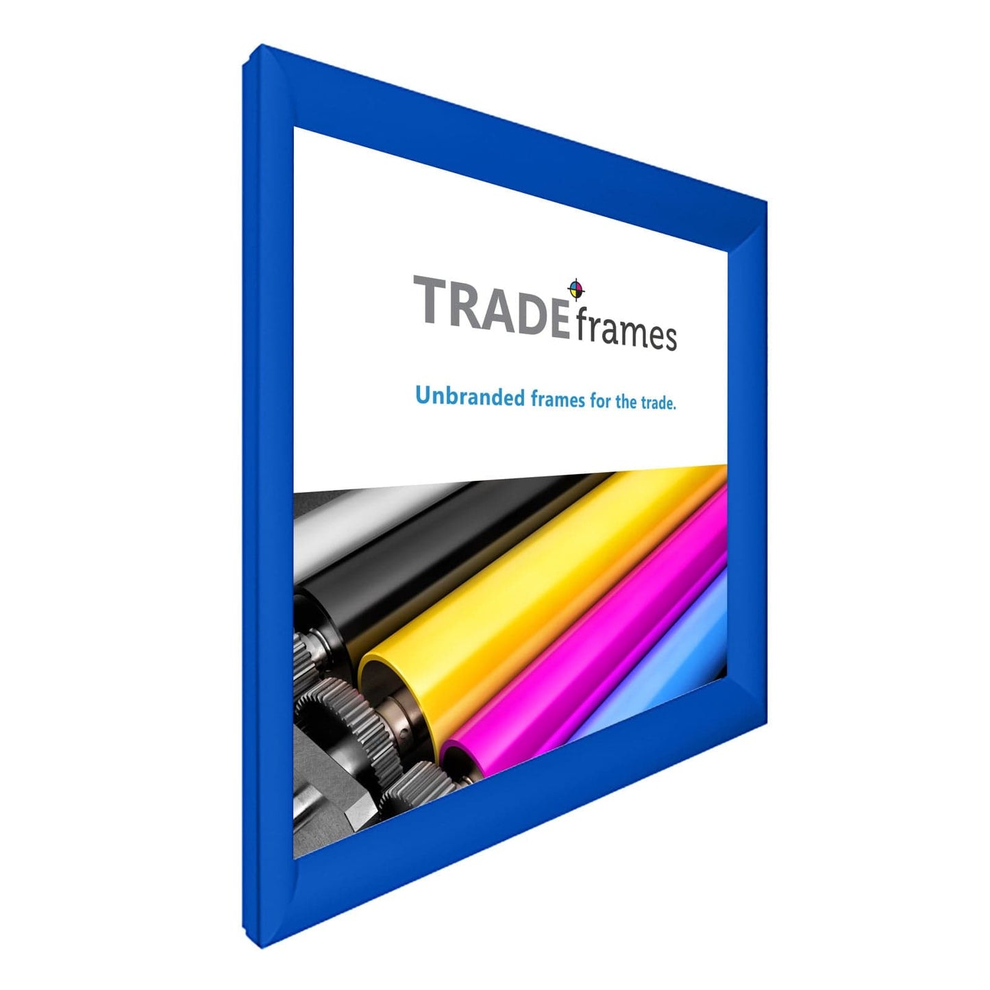 36x36  TRADEframe Blue Snap Frame 36x36 - 1.2 inch profile - Snap Frames Direct