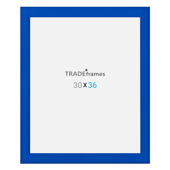 30x36  TRADEframe Blue Snap Frame 30x36 - 1.2 inch profile - Snap Frames Direct