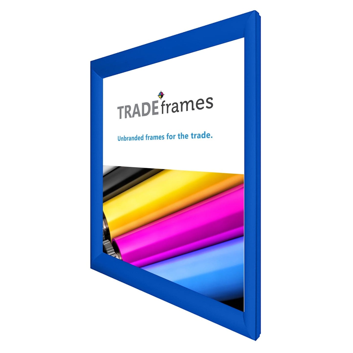 30x36  TRADEframe Blue Snap Frame 30x36 - 1.2 inch profile - Snap Frames Direct
