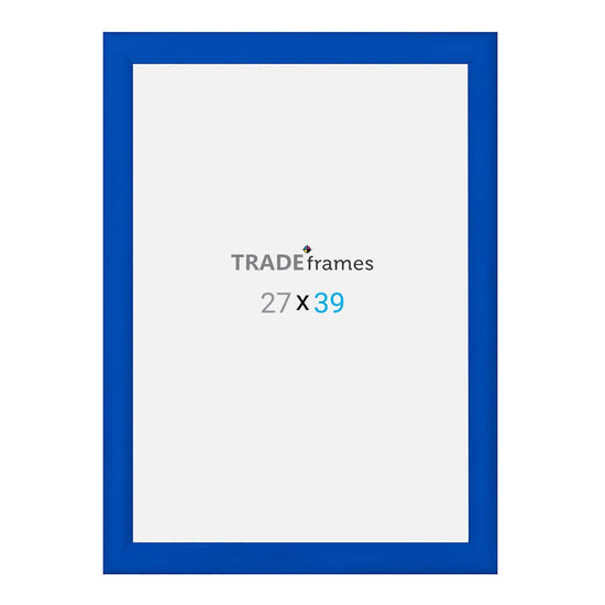 27x39  TRADEframe Blue Snap Frame 27x39 - 1.2 inch profile - Snap Frames Direct