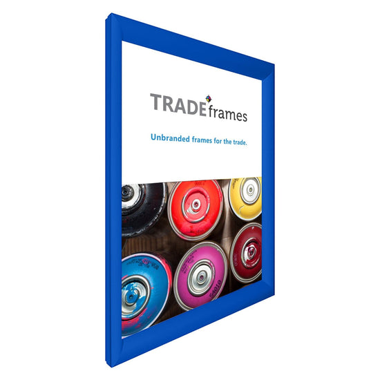 27x39  TRADEframe Blue Snap Frame 27x39 - 1.2 inch profile - Snap Frames Direct