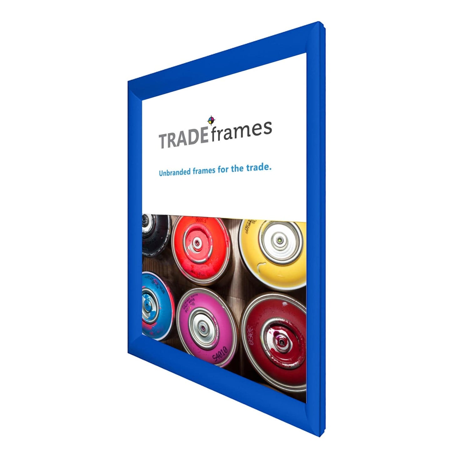 27x39  TRADEframe Blue Snap Frame 27x39 - 1.2 inch profile - Snap Frames Direct