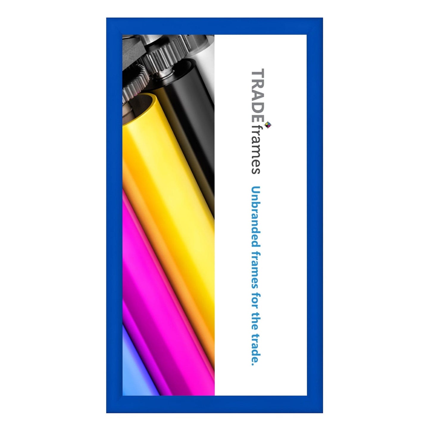 24x48  TRADEframe Blue Snap Frame 24x48 - 1.2 inch profile - Snap Frames Direct