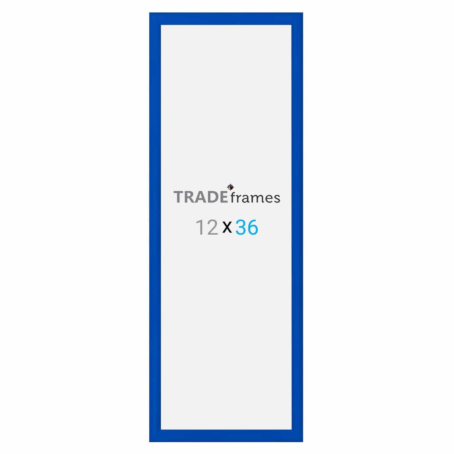 12x36  TRADEframe Blue Snap Frame 12x36 - 1.2 inch profile - Snap Frames Direct