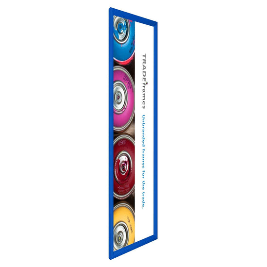 12x36  TRADEframe Blue Snap Frame 12x36 - 1.2 inch profile - Snap Frames Direct