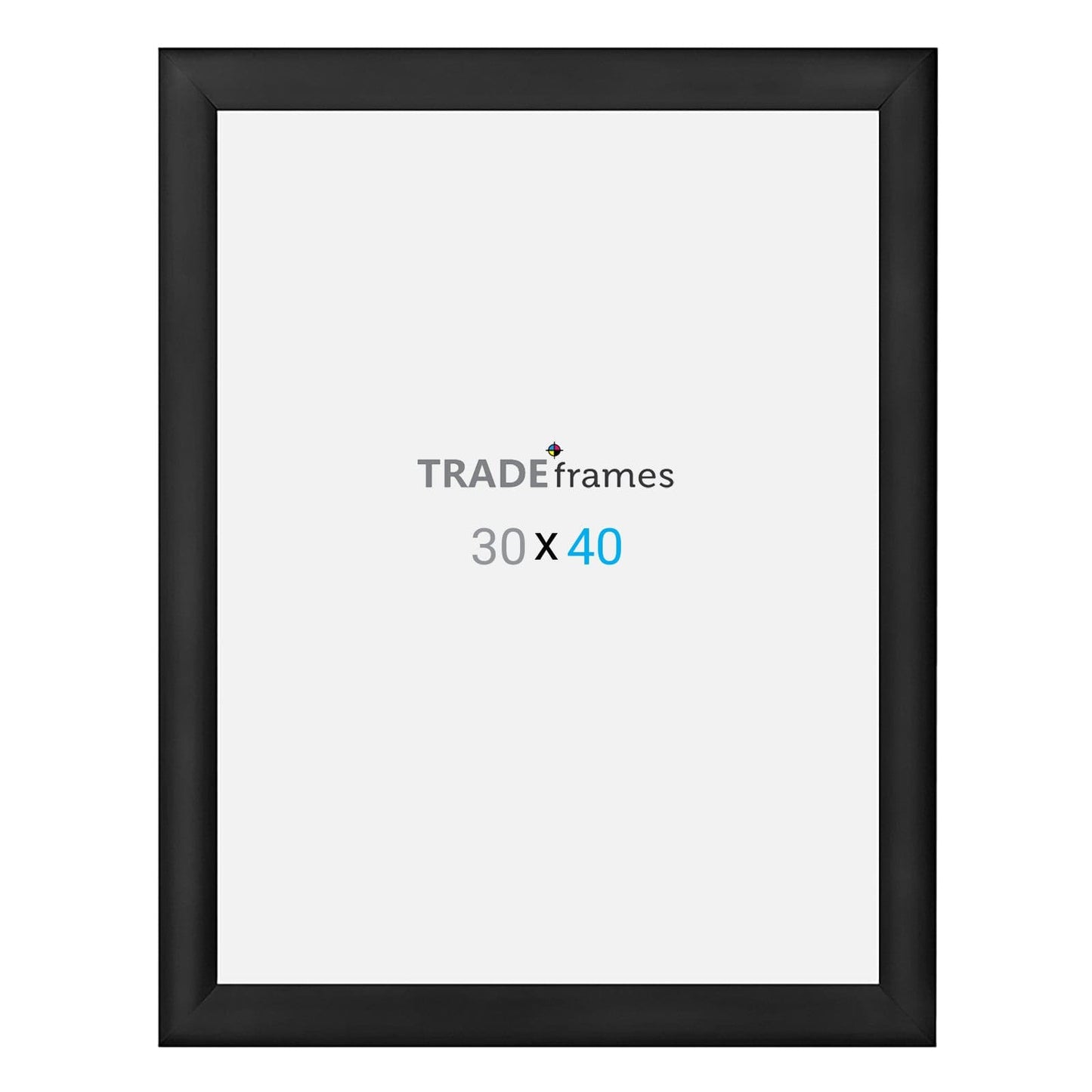 30x40 Black Snap Frame - 1.2" Profile - Snap Frames Direct