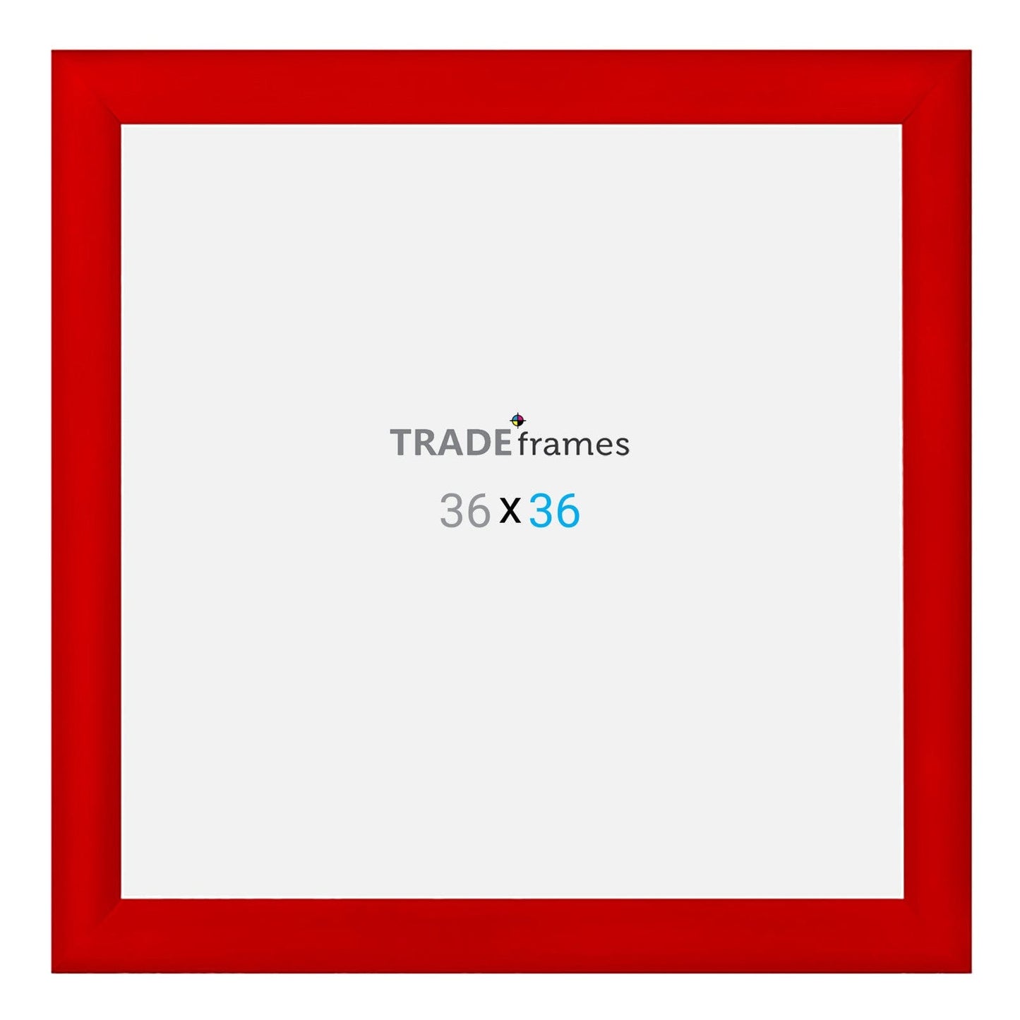 36x36  TRADEframe Red Snap Frame 36x36 - 1.2 inch profile - Snap Frames Direct