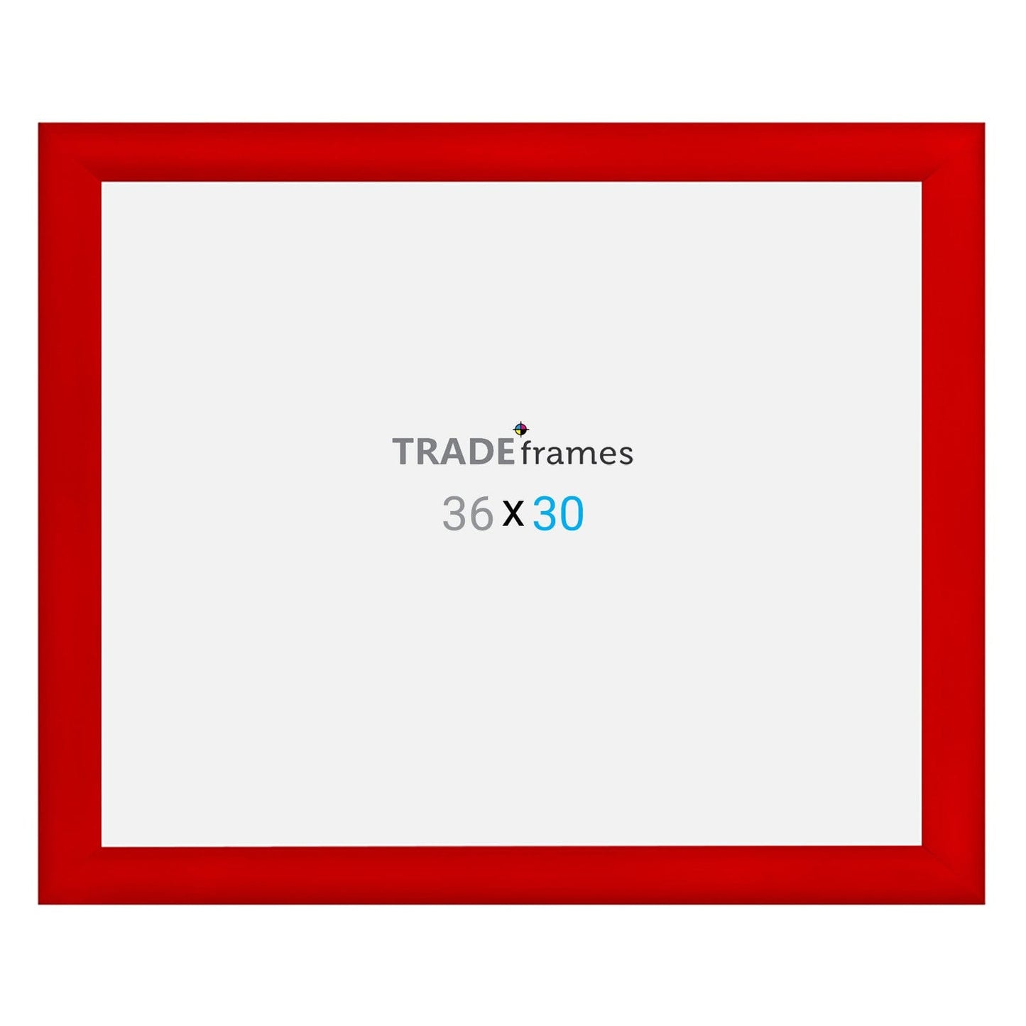30x36  TRADEframe Red Snap Frame 30x36 - 1.2 inch profile - Snap Frames Direct