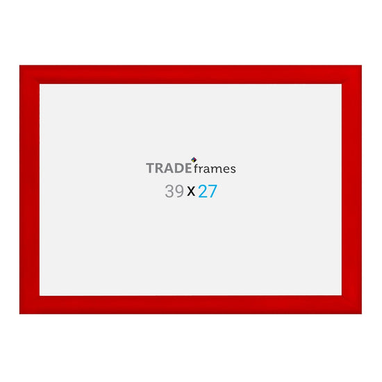 27x39  TRADEframe Red Snap Frame 27x39 - 1.2 inch profile - Snap Frames Direct