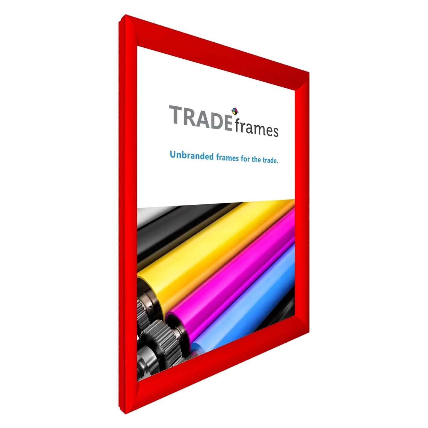 27x39  TRADEframe Red Snap Frame 27x39 - 1.2 inch profile - Snap Frames Direct