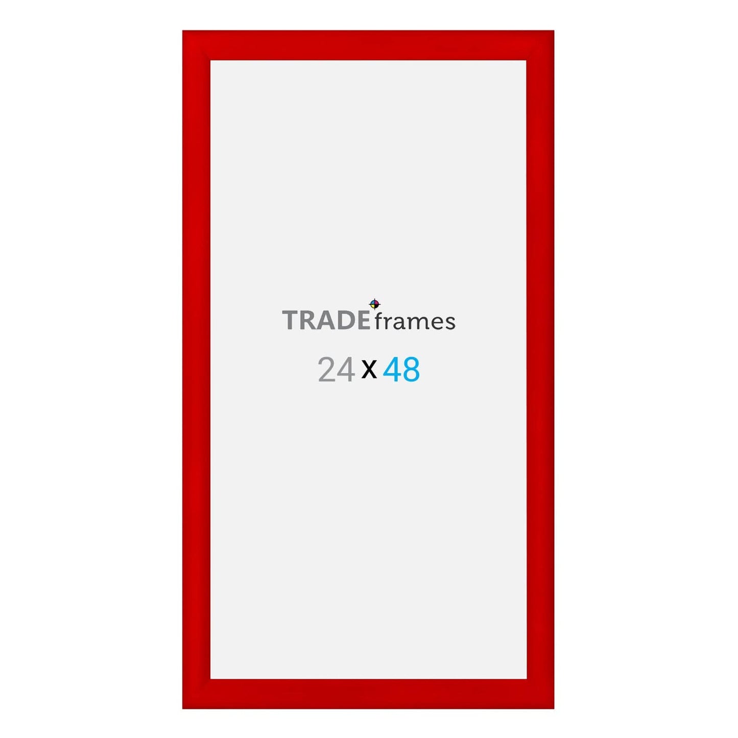 24x48  TRADEframe Red Snap Frame 24x48 - 1.2 inch profile - Snap Frames Direct