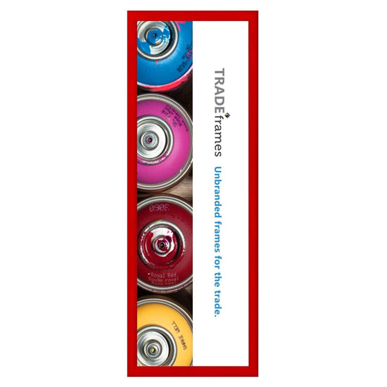 12x36  TRADEframe Red Snap Frame 12x36 - 1.2 inch profile - Snap Frames Direct