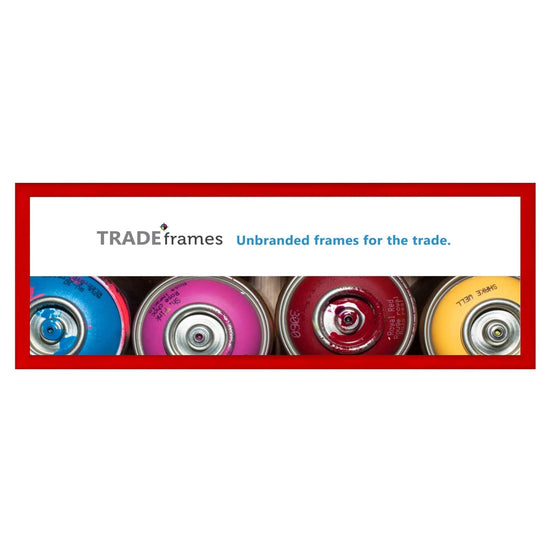 12x36  TRADEframe Red Snap Frame 12x36 - 1.2 inch profile - Snap Frames Direct