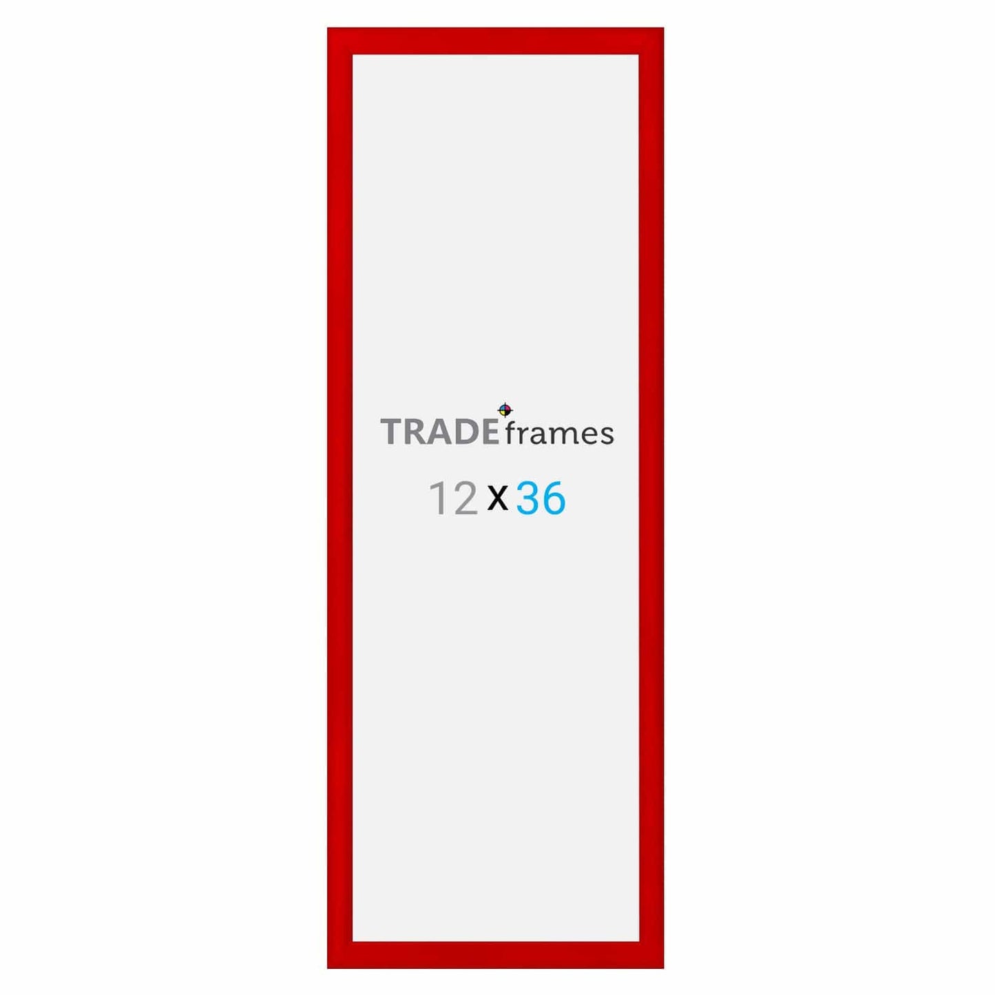 12x36  TRADEframe Red Snap Frame 12x36 - 1.2 inch profile - Snap Frames Direct