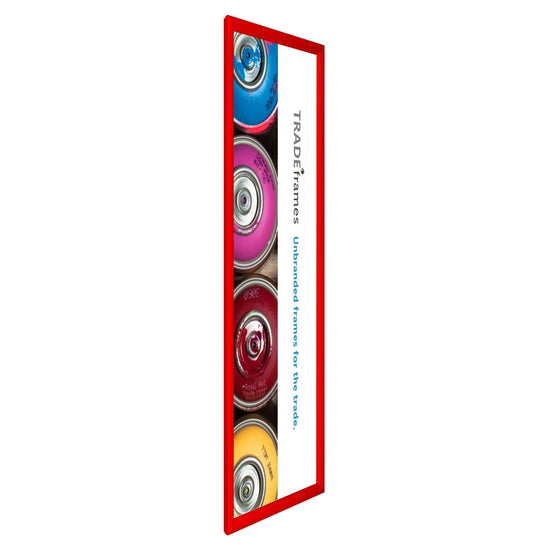 12x36  TRADEframe Red Snap Frame 12x36 - 1.2 inch profile - Snap Frames Direct