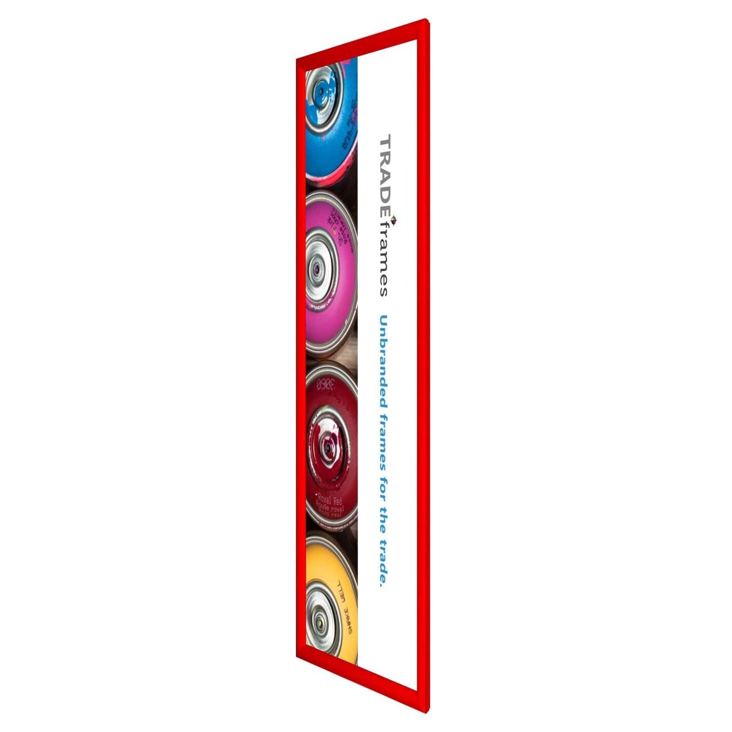 12x36  TRADEframe Red Snap Frame 12x36 - 1.2 inch profile - Snap Frames Direct